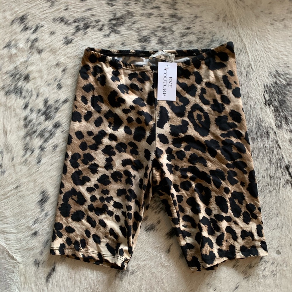 Cheetah biker shorts!